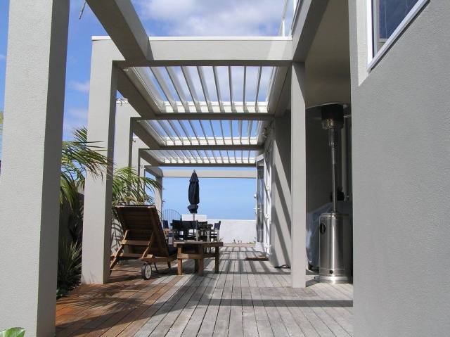 Aluminum pergolas
