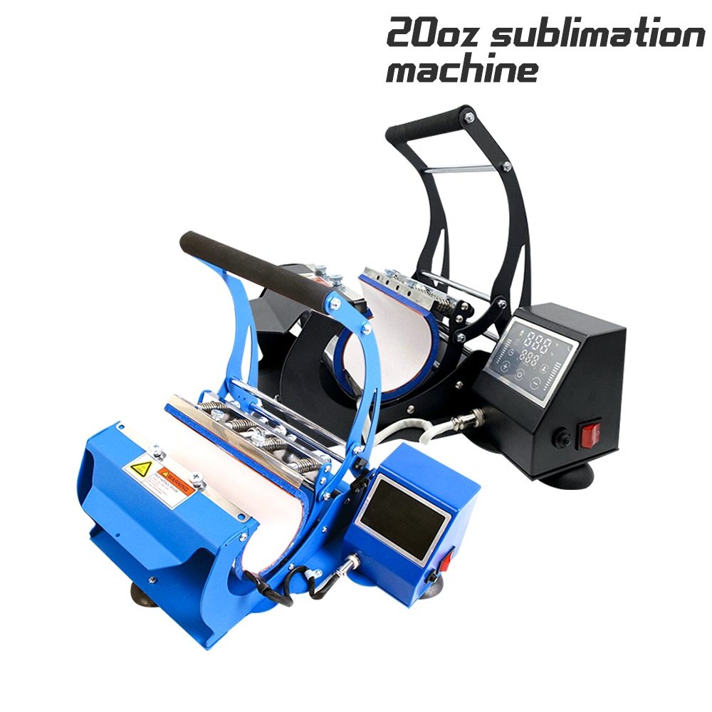 Heat Press Machine For 20oz 30oz Straight Skinny Straight Stainless Steel Vacuum Sublimation Tumbler