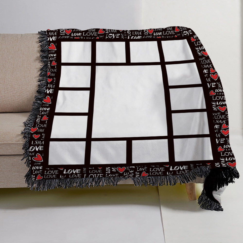 20pack Color Mixed Square 15 Panel Sublimation Blanket