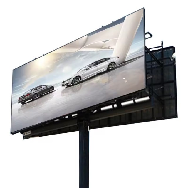Outdoor waterproof LED advertising TV wall