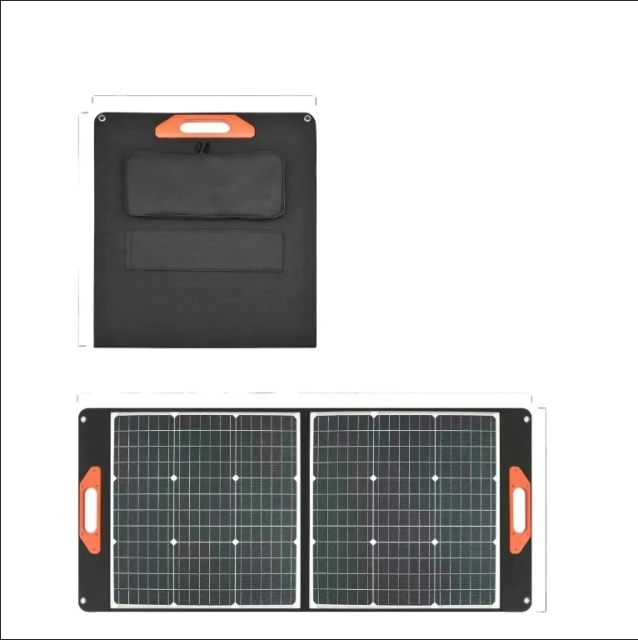 Foldable solar panels kit for camping outdoor 100w200w 300w