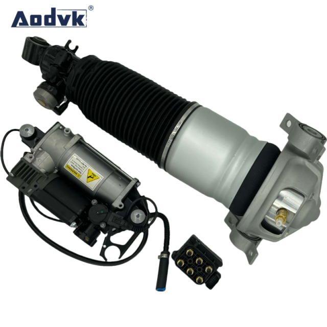 Audi Q7 4L Rear Left and Right Air Suspension Shock OEM 7L6616019 7L6616020
