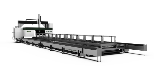 SJ-HC1250L H-Beam Fiber Laser Cutting Machine