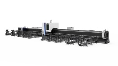 SJ-LT12064B Three chuck Tube metal fiber laser cutting machine