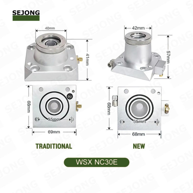 New Design Laser Sensor Capacitor Head