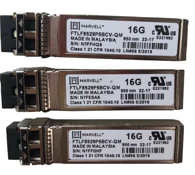 10G SFP+ ER Transceiver 1550nm 40km Single-mode Finisar FTLF8529P5BCV