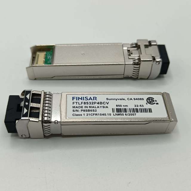 32GFC SFP+ SR Optical Transceiver Short Wavelength ROHS Compliant for 4G/3G/GSM/GPRS POE Networks