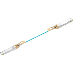 400G QSFP56-DD AOC（1～100m) reach up to 70m (OM3) or 100m (OM4/OM5)