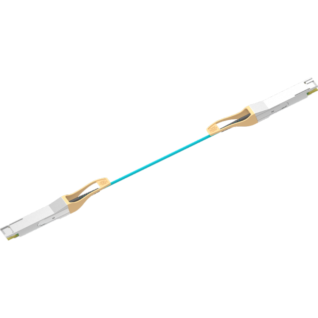400G QSFP56-DD AOC（1～100m) reach up to 70m (OM3) or 100m (OM4/OM5)