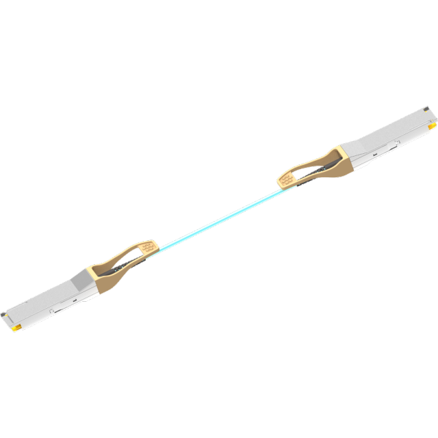 400G QSFP112 Active Optical Cables (AOCs) support 400 Gigabit Ethernet and InfiniBand NDR data rates