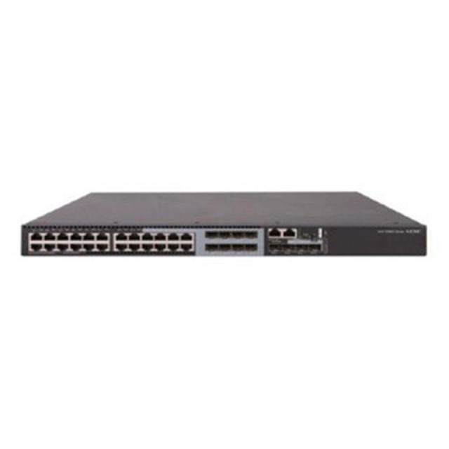 24-Port Gigabit PoE+ Switch with 4 SFP+ 10G Uplinks | SNMP & QoS | S5560S-28S-PWR-EI
