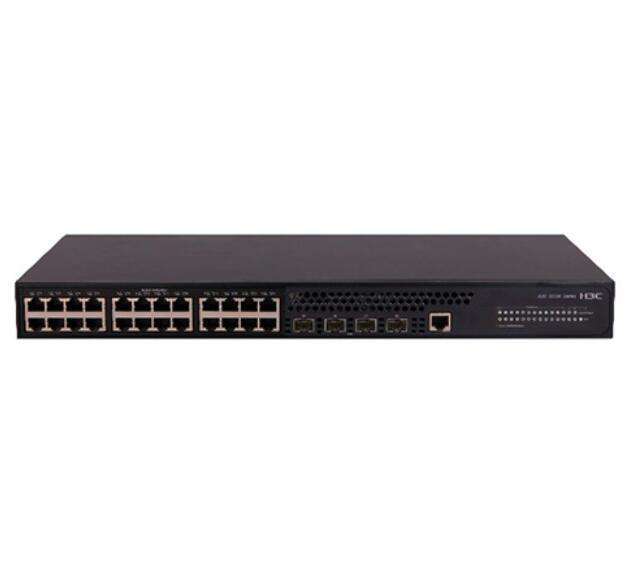 24-портовый гигабитный коммутатор PoE+ с 4 восходящими каналами SFP+ 10G | SNMP и QoS | S5560S-28S-PWR-EI