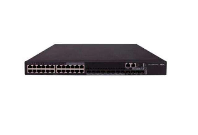 24-Port Gigabit PoE+ Switch with 4 SFP+ 10G Uplinks | SNMP & QoS | S5560S-28S-PWR-EI