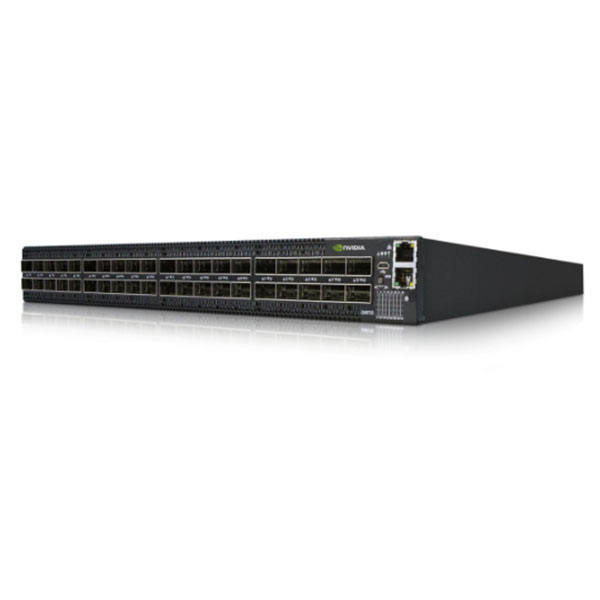 Интеллектуальный коммутатор Mellanox MQM8790-HS2F — 40 портов HDR InfiniBand, 200 Гбит/с, неблокируемый, с внешним управлением