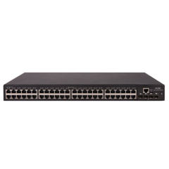 H3C S5130S-52S-SI L2 Switch with 48x 10/100/1000BASE-T ports and 4x 1G/10G SFP+ uplink ports