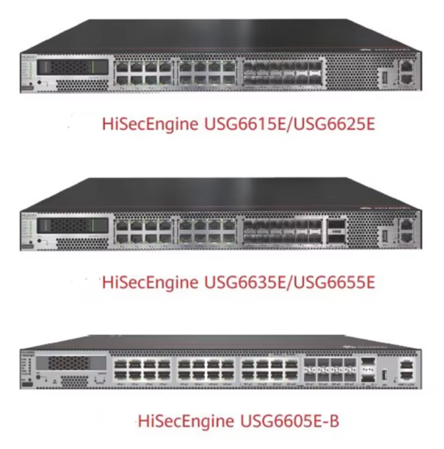 Межсетевой экран Huawei USG6555E AC | 2 порта GE WAN, 8 портов GE Combo, 2 порта 10GE SFP+ | Блок питания переменного тока