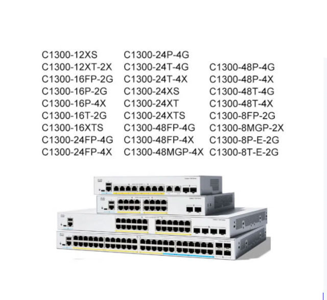 C1300-24MGP-4X | 24-Port Gigabit Managed PoE+ Switch with 4x 10G Uplinks