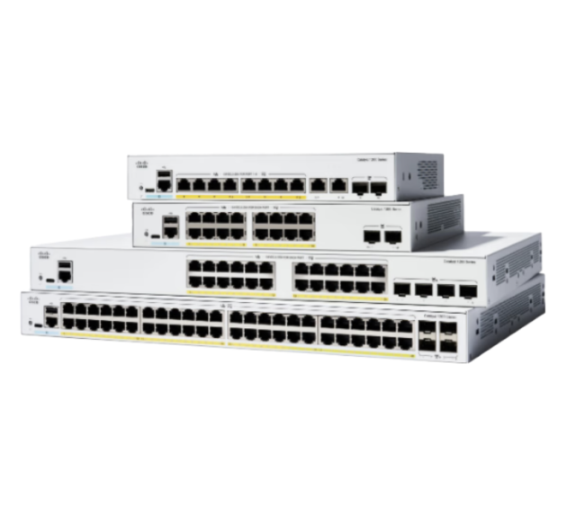 C1300-24MGP-4X | 24-портовый гигабитный управляемый коммутатор PoE+ с 4 восходящими каналами 10G