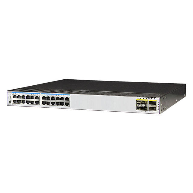 CE5855-48T4S2Q-EI: 48-портовый коммутатор Gigabit Ethernet, 4 порта SFP+ 10 Гбит/с, 2 порта QSFP+ 40 Гбит/с, забор воздуха со стороны портов, без блока питания