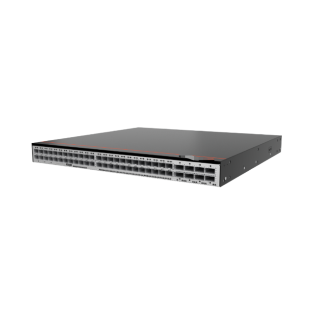 Enterprise-Grade S6750-H48Y8C Stackable L3 Switch, 48x PoE+ Ports & 8x Combo Uplinks, with SNMP Management