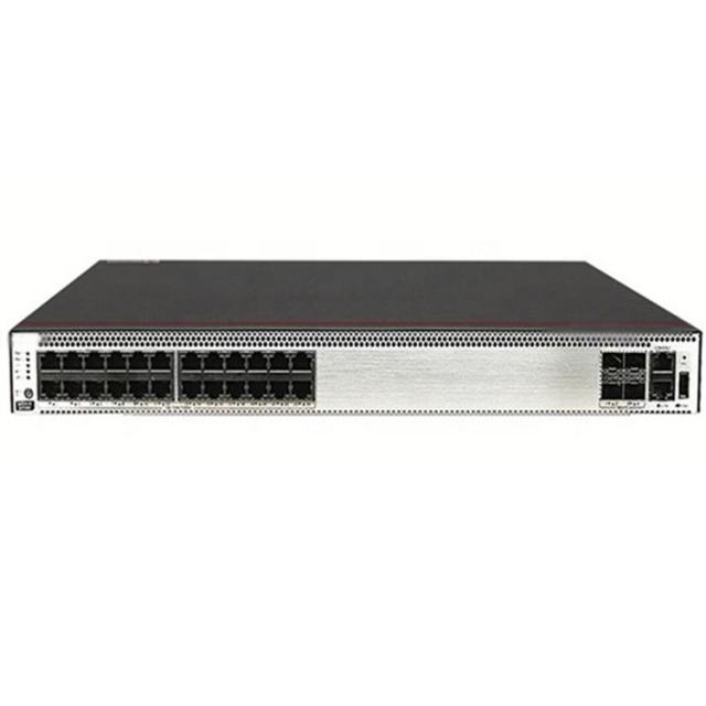 24-портовый гигабитный управляемый коммутатор Huawei PoE+ с SFP, VLAN, SNMP и QoS