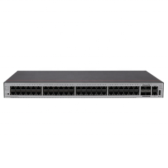 48-Port Gigabit Ethernet Switch, 4 x 10GE SFP+, PoE+, SNMP Managed