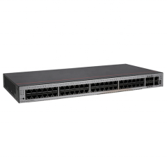 48-Port Gigabit Ethernet Switch, 4 x 10GE SFP+, PoE+, SNMP Managed