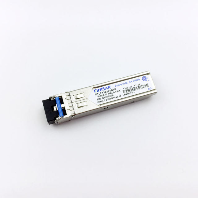 Finisar FTLF1322P1BTR SFP Transceiver Module, 622Mbps OC-12/STM-4, 1310nm, 15km