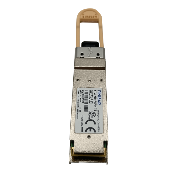 Finisar 100G QSFP28 SR4 Transceiver, 850nm, for MMF Data Centers
