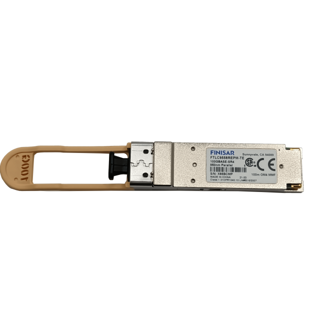 Finisar 100G QSFP28 SR4 Transceiver, 850nm, for MMF Data Centers