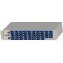 96-Channel 50GHz DWDM MUX DEMUX, 2U Rack-Mount, Dual-Fiber