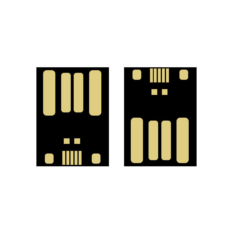 Memory Micro USB Interface Semi-Finished UDP USB Flash Chip Flash Drive Universal Chip