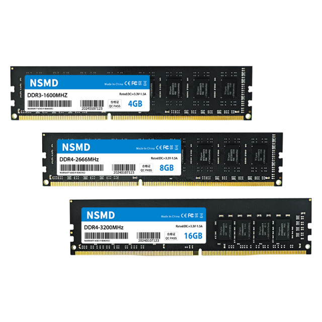 DDR3 UDIMM 1600MHz RAM for PC