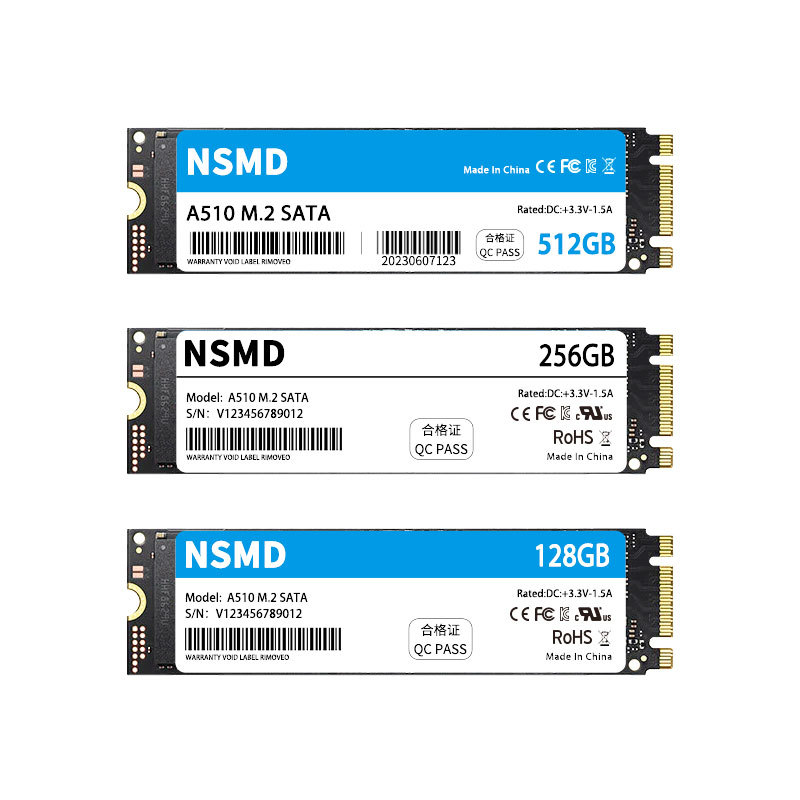 M.2 SATA NGFF SSD (Customizable)