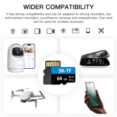 SK-TF Card C10 U3 16GB / 32GB / 64GB / 128GB / 256GB / 512GB / 1TB Memory Card (Customizable)