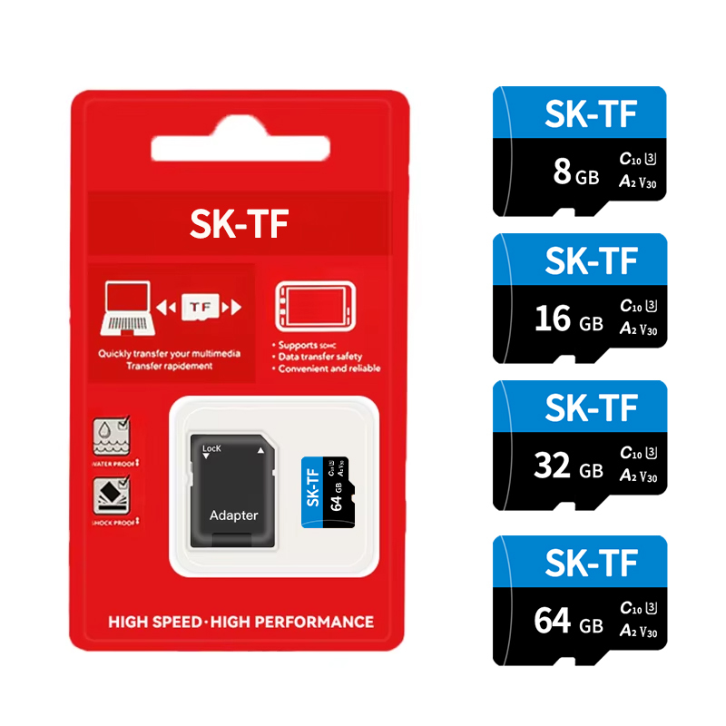 SK-TF Card C10 4GB / 8GB / 16GB / 32GB / 64GB Memory Card (Customizable)