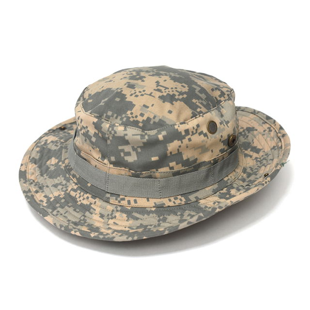 Camouflage bucket hats