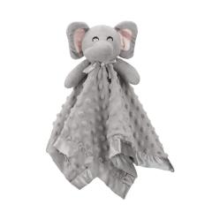 Soft Lovey Unisex Lovie Baby Elephant Security Blanket