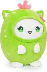 Cactus Cat Plush Pillow 8" Kitten Stuffed Animal