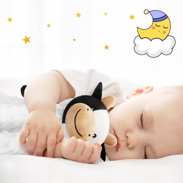 Cow Security Blanket Soft Loveys for Babies for Boys and Girls