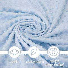 Teddy Bear Lovey Baby Security Blanket for Boys and Girls