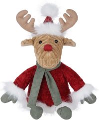 Christmas Toys Plush Lovely Winter Reindeer Elk with Hat and Scarf