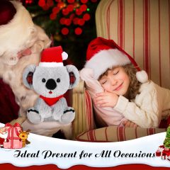 8 Inch Christmas Stuffed Animal Christmas Plush Doll- Koalas
