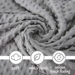 Soft Lovey Unisex Lovie Baby Elephant Security Blanket