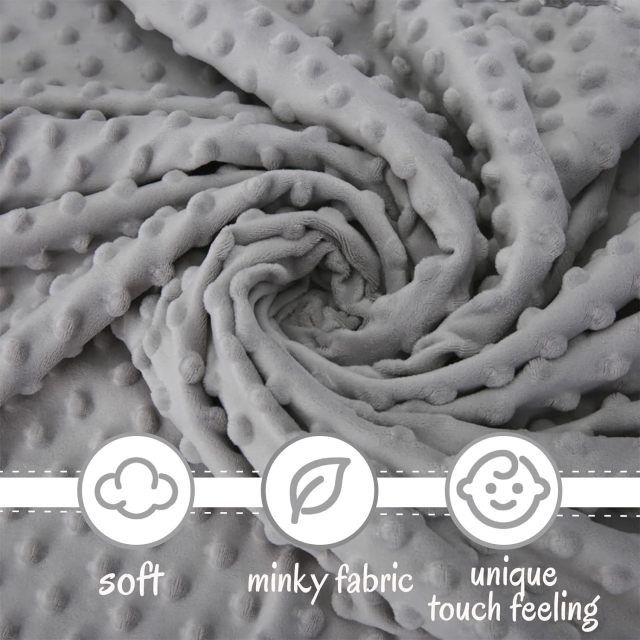 Soft Lovey Unisex Lovie Baby Elephant Security Blanket