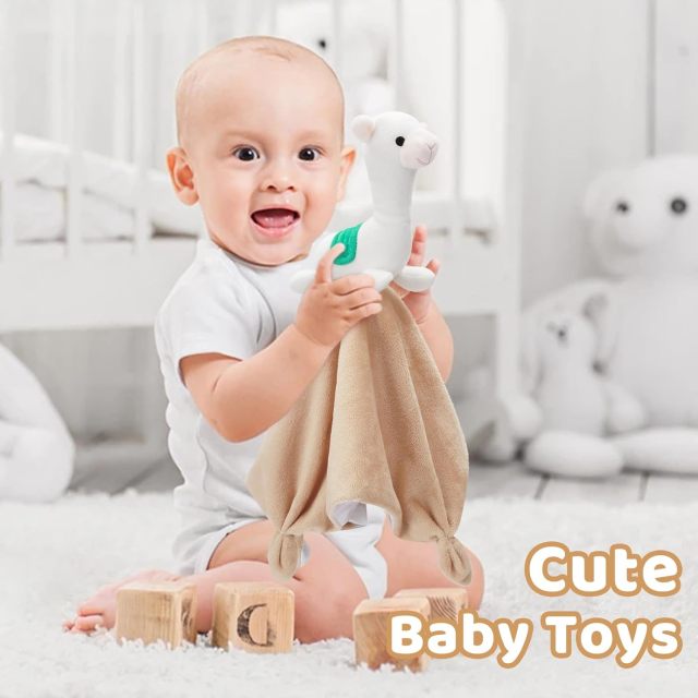 Security Blanket Soft Loveys for Babies for Boys and Girls