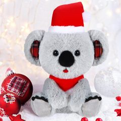 8 Inch Christmas Stuffed Animal Christmas Plush Doll- Koalas