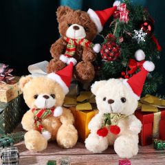 6 Pcs Christmas Stuffed Animal Bear
