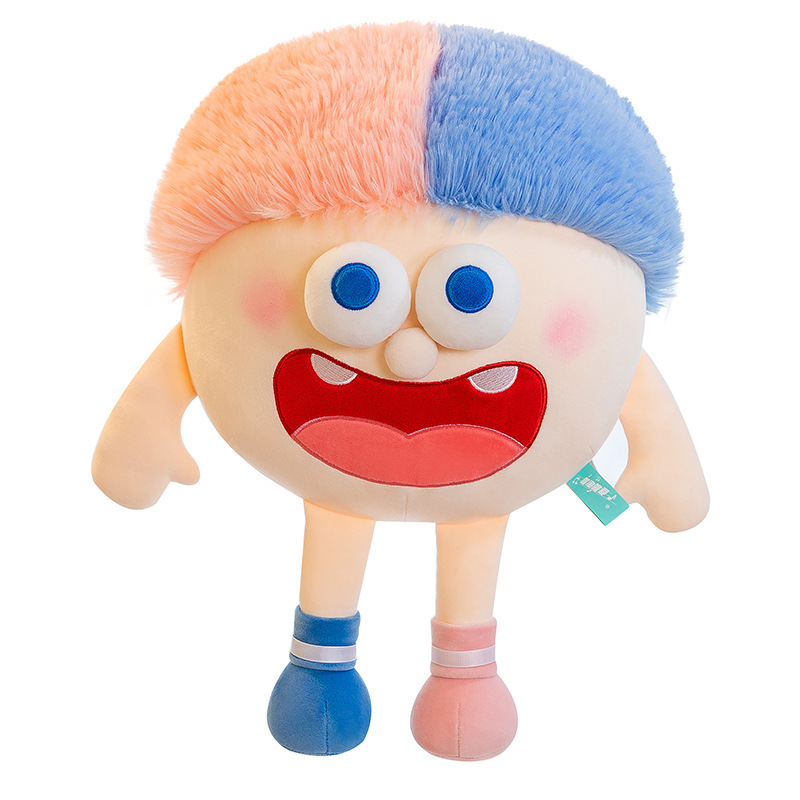 Nice Stuffed Doll With Big Eyes 2 Pieces