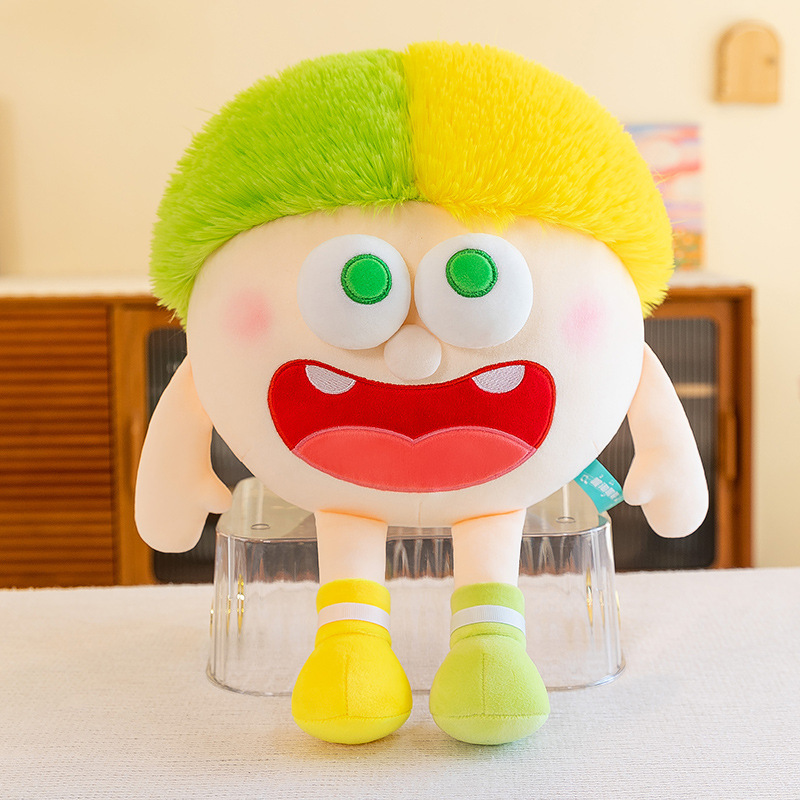 Nice Stuffed Doll With Big Eyes 2 Pieces